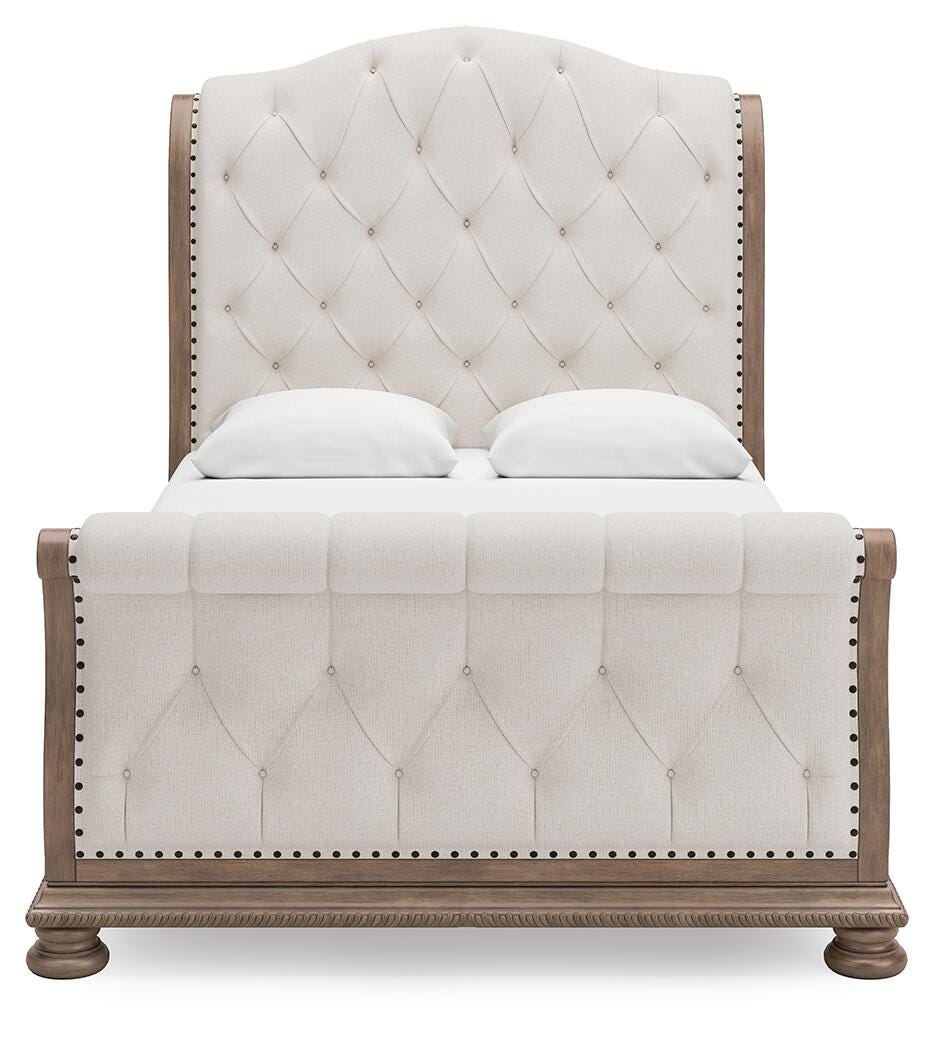 Ardenfield Queen Upholstered Sleigh Bed