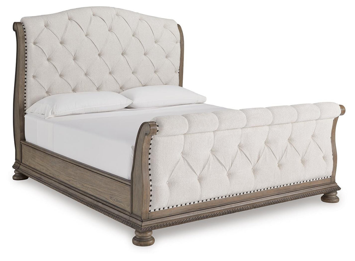 Ardenfield Queen Upholstered Sleigh Bed