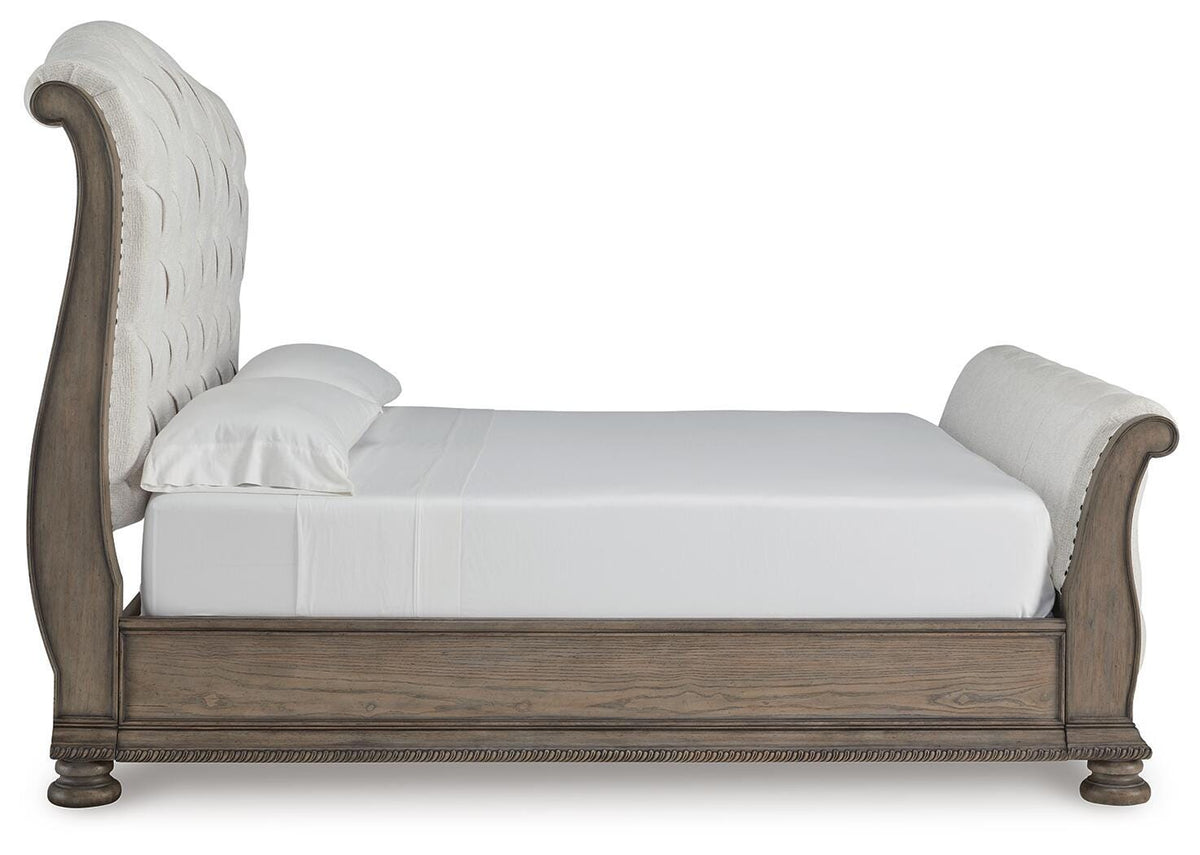Ardenfield Queen Upholstered Sleigh Bed