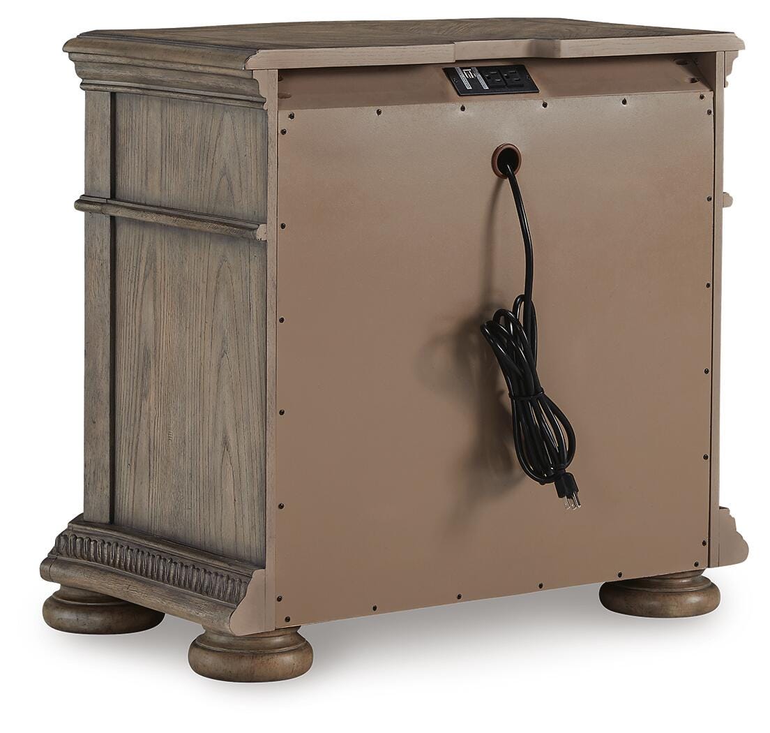 Ardenfield King Sleigh Bed, Dresser, Mirror and Nightstand