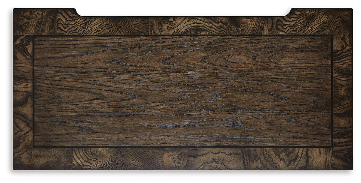 Maylee King Panel Bed, Dresser, Mirror, Chest and Nightstand