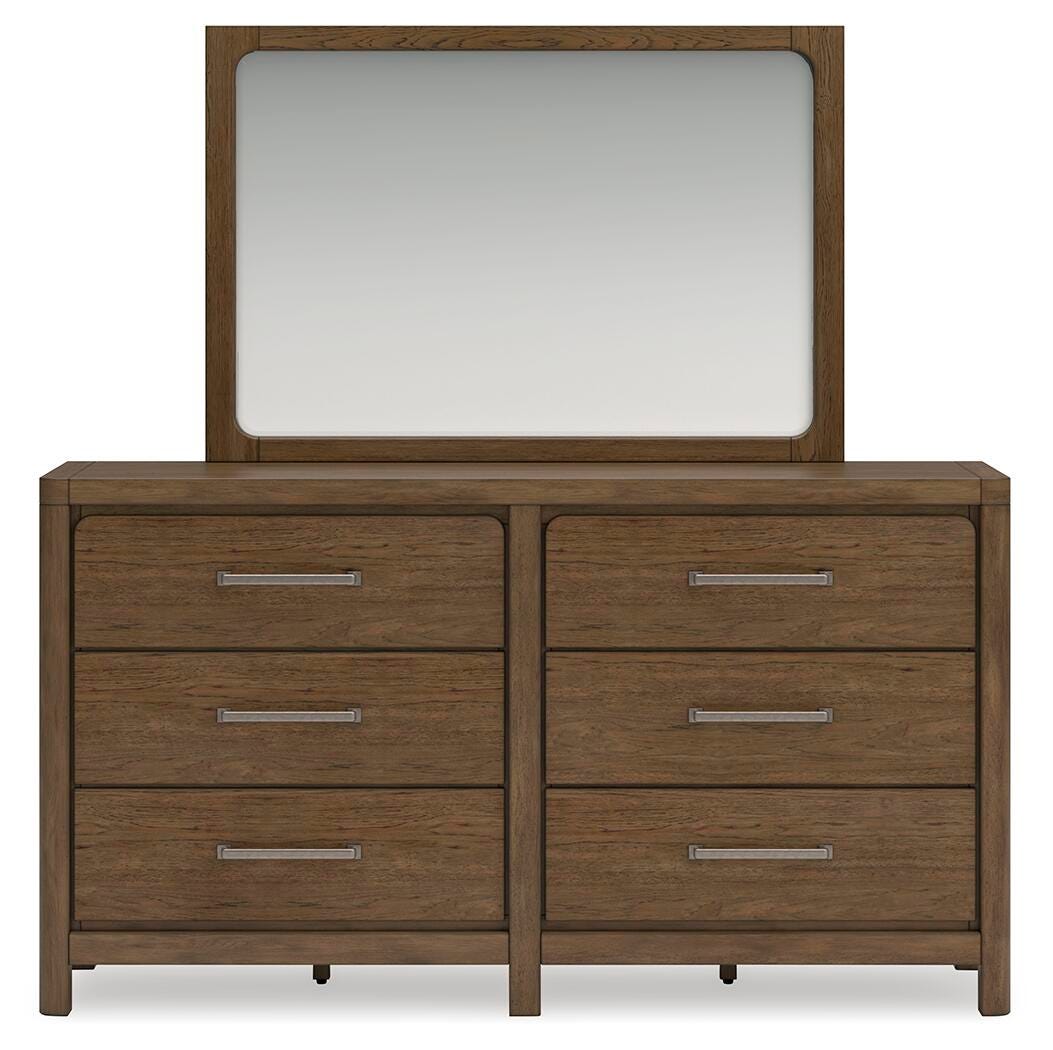 Cabalynn Queen Panel Storage Bed, Dresser, Mirror and 2 Nightstands