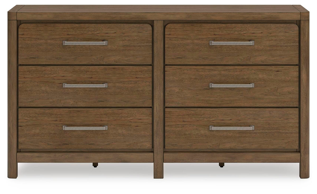 Cabalynn King Upholstered Bed, Dresser and 2 Nightstands