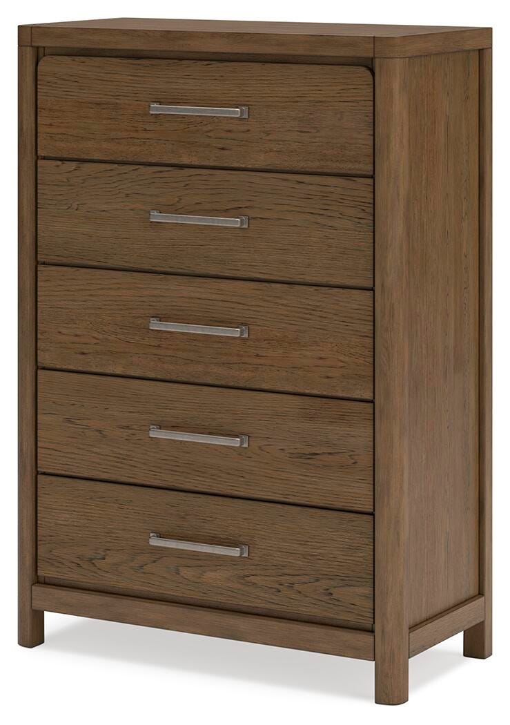 Cabalynn Panel Bed Set - King, Chest and Nightstand