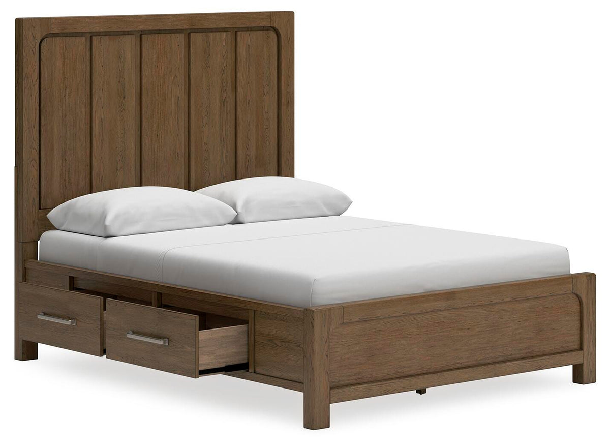 Cabalynn Panel Bed with Storage - Queen