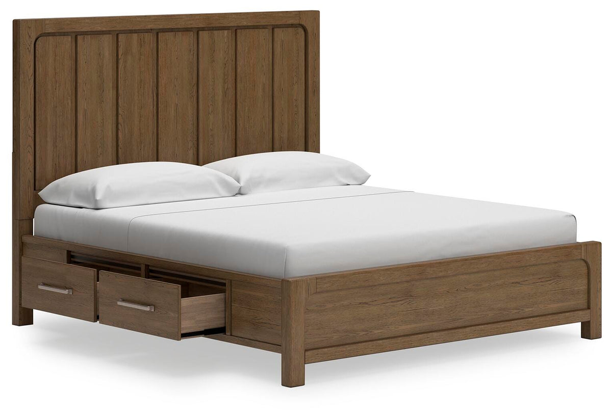 Cabalynn Queen Panel Bed with Storage