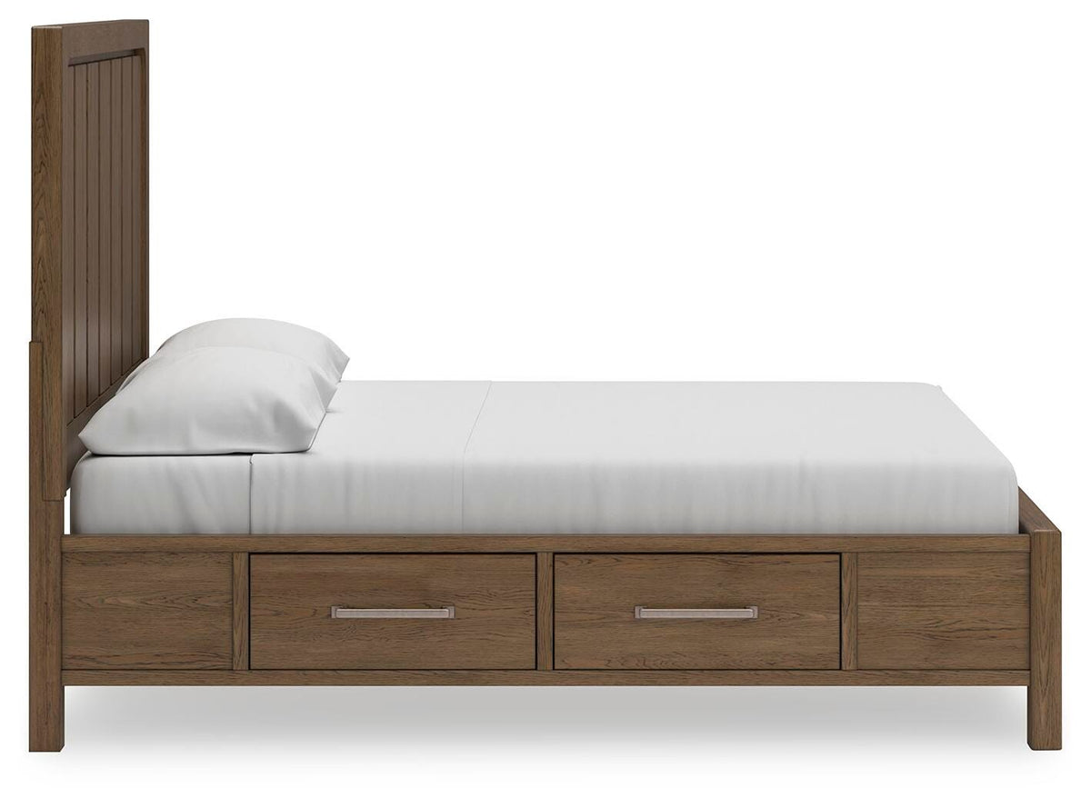 Cabalynn Panel Bed Set - California King, Dresser and Nightstand