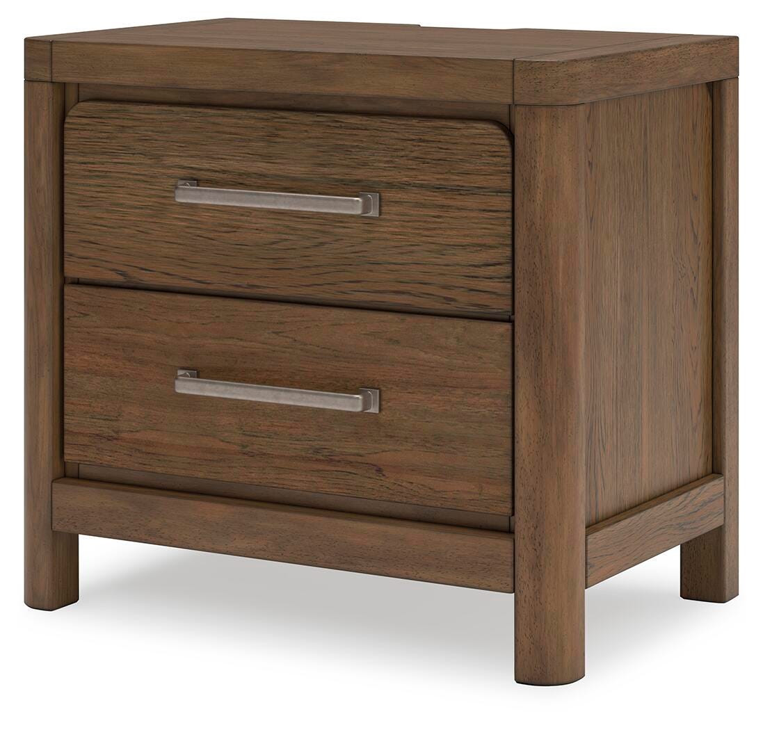 Cabalynn Panel Bed Set - King, Chest and Nightstand