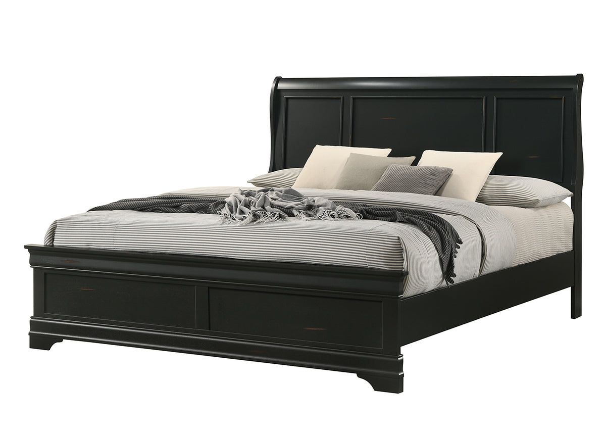 Porter Black Bed King