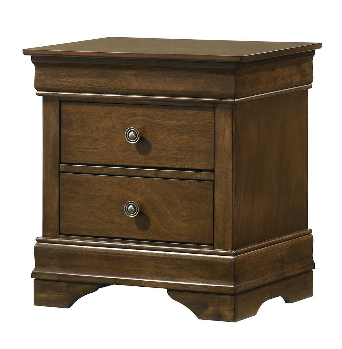 Porter Toffee Nightstand with USB