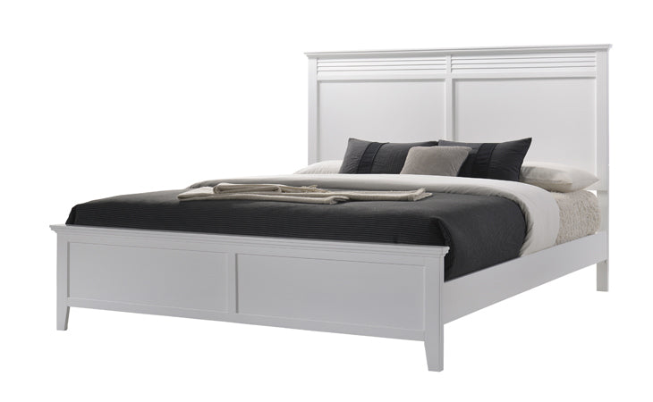 Cottage Bay White Bed Twin