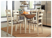 Woodanville Dining Table with 4 Chairs