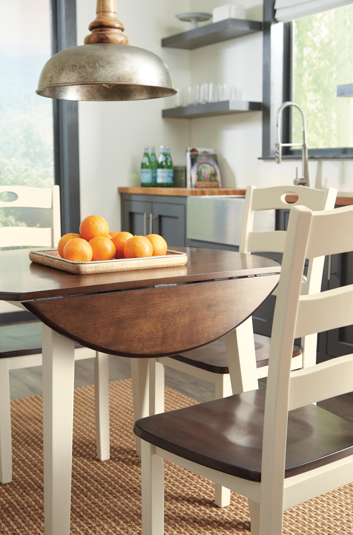 Woodanville Dining Table with 4 Chairs