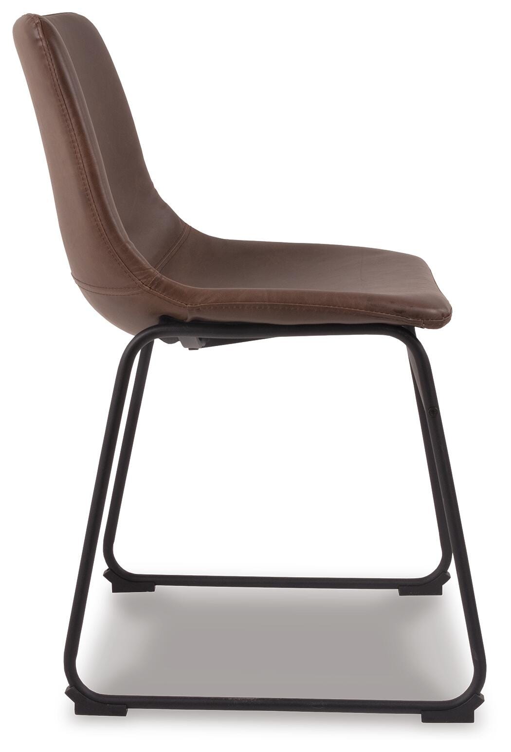 Centiar Dining UPH Side Chair (2/CN) Faux Leather