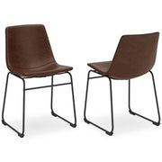 Centiar Dining UPH Side Chair (2/CN) Faux Leather