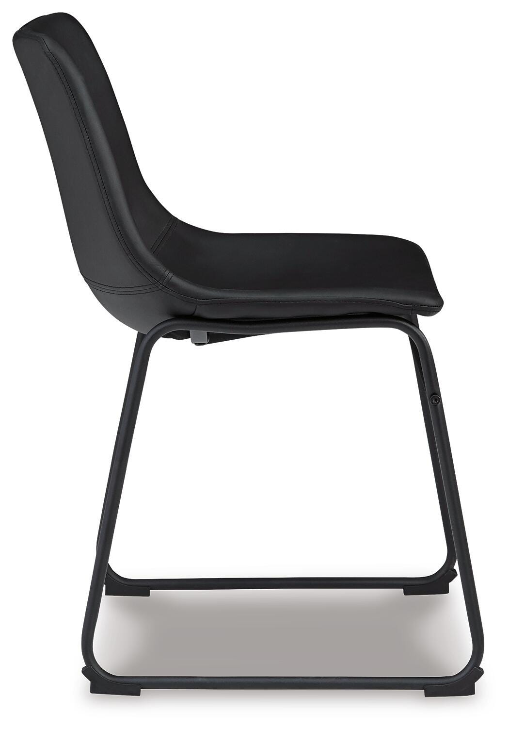 Centiar Dining UPH Side Chair (2/CN) Faux Leather