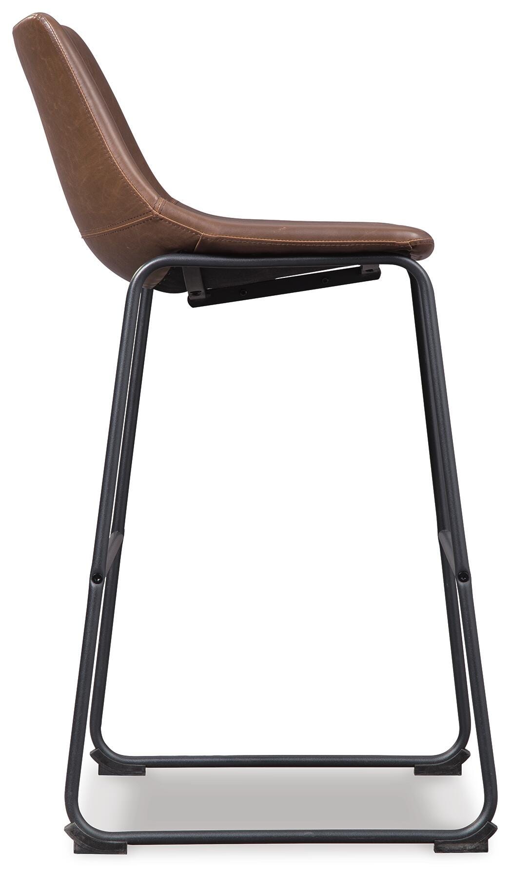 Centiar Upholstered Barstool (2/CN) Faux Leather
