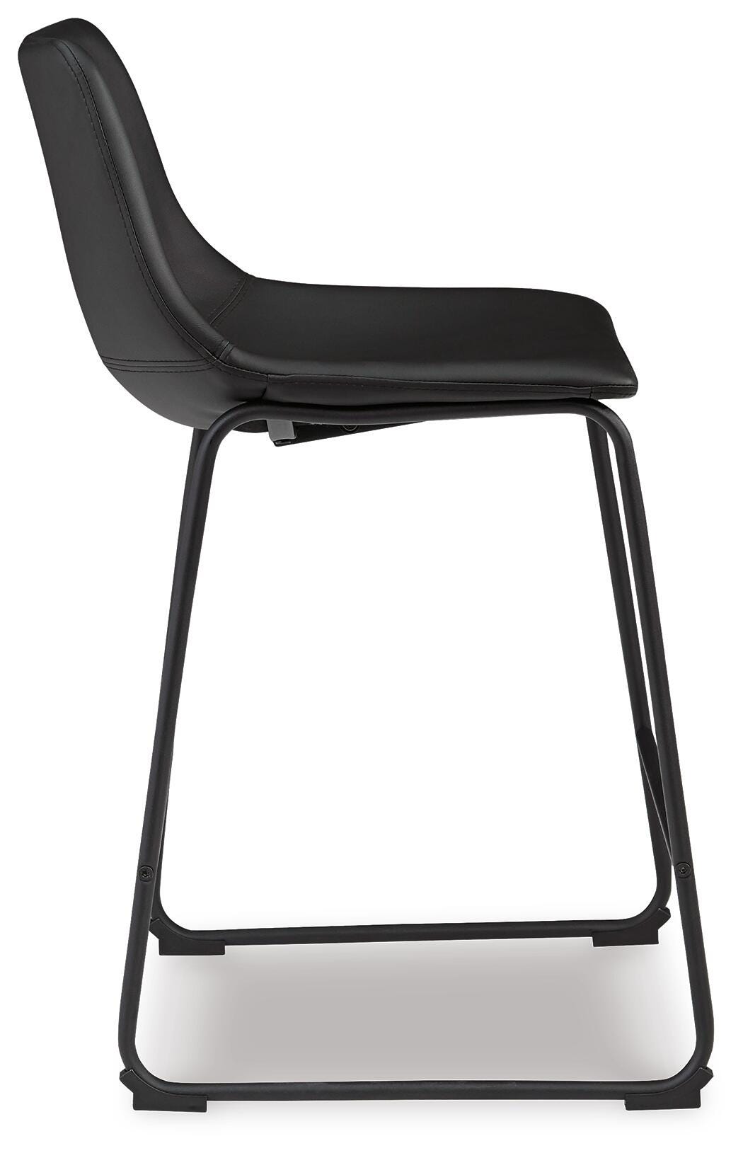 Centiar Upholstered Barstool (2/CN) Faux Leather