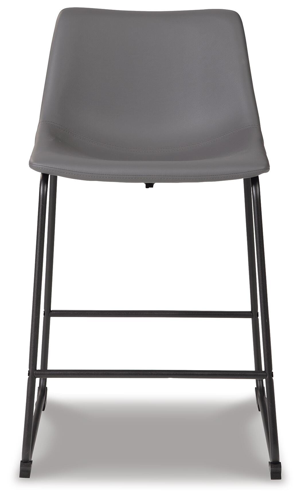 Centiar Upholstered Barstool (2/CN) Faux Leather