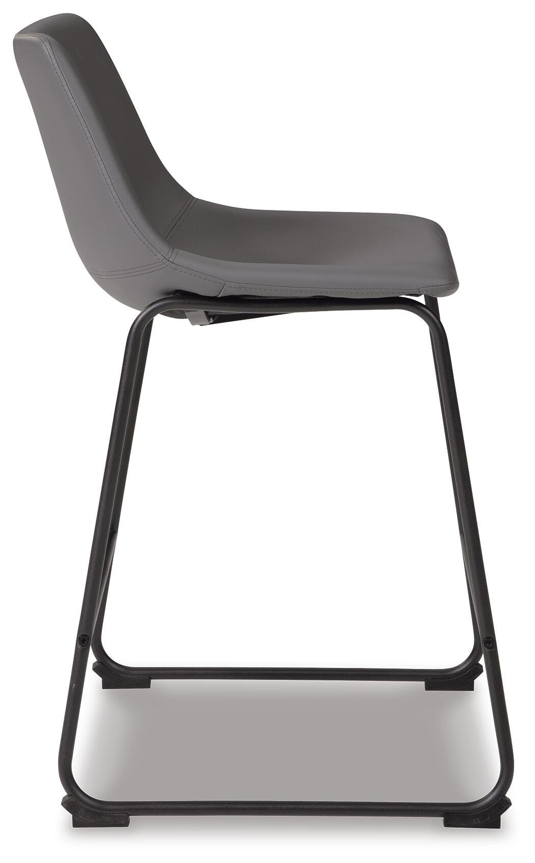 Centiar Upholstered Barstool (2/CN) Faux Leather