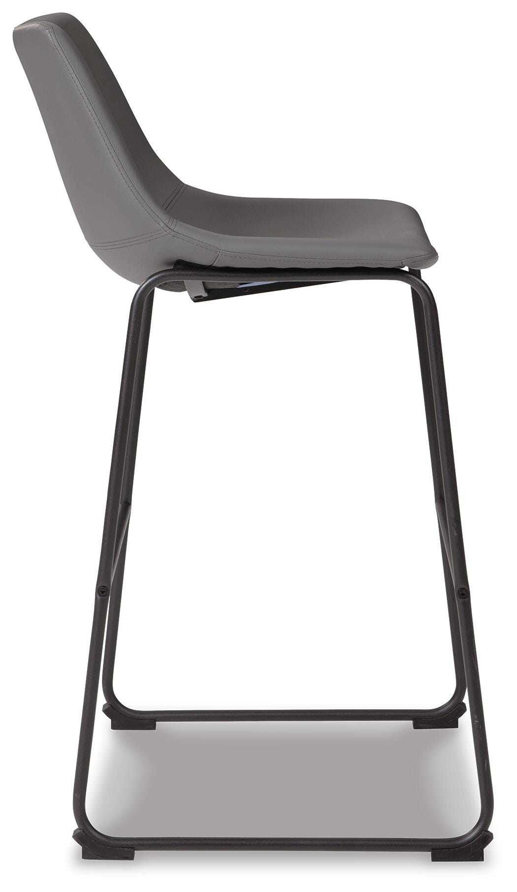 Centiar Upholstered Barstool (2/CN) Faux Leather