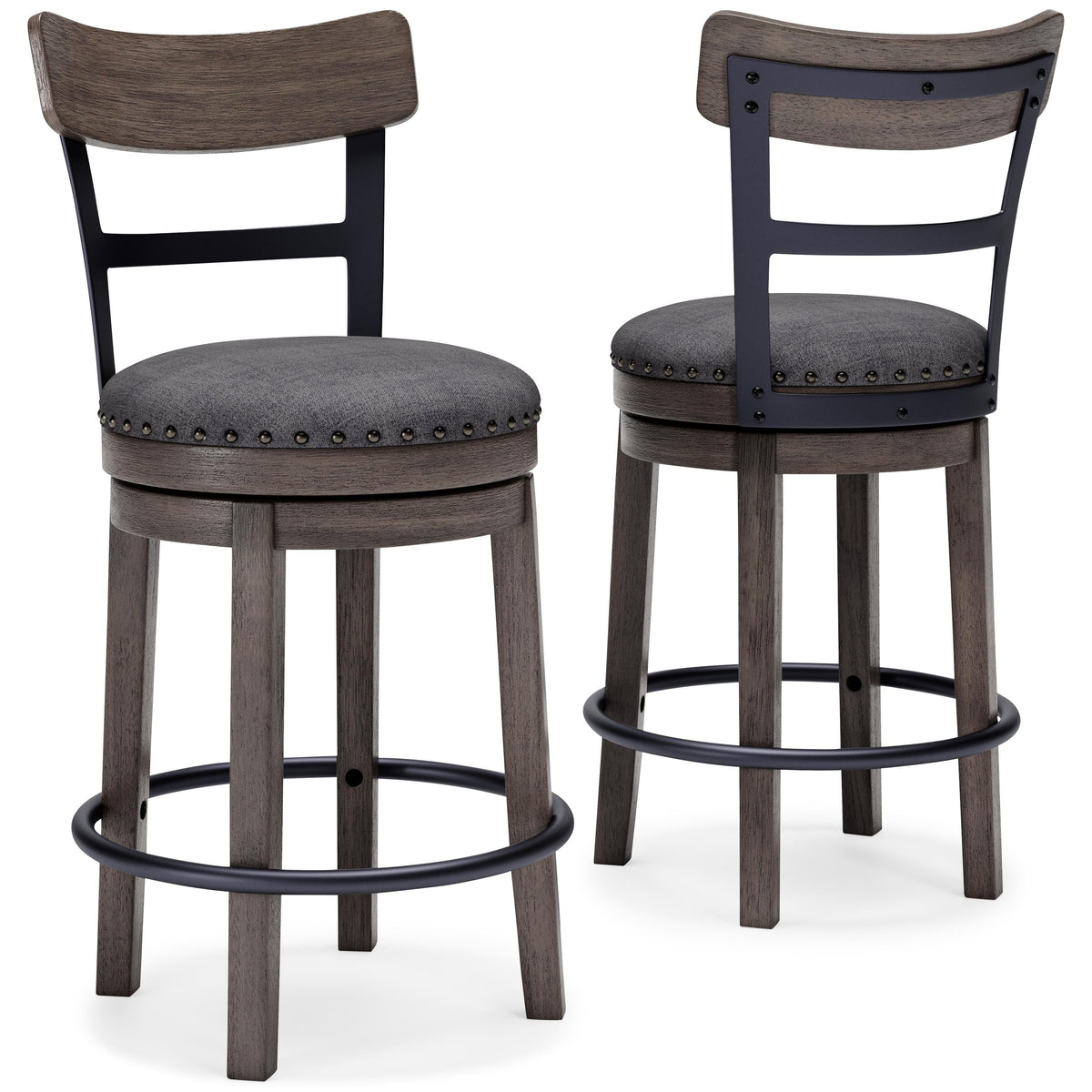 Caitbrook UPH Swivel Barstool (1/CN) - Counter Height