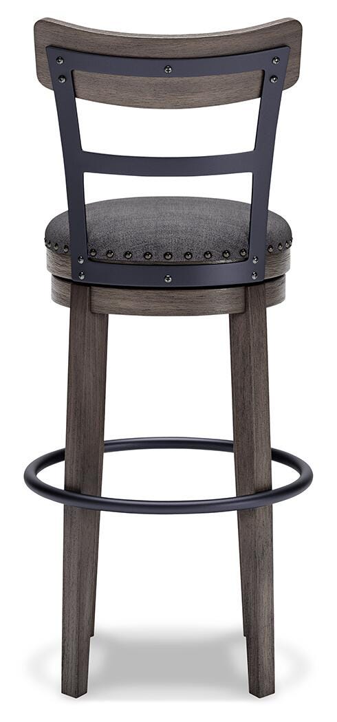Caitbrook UPH Swivel Barstool (1/CN) - Pub/Bar Height