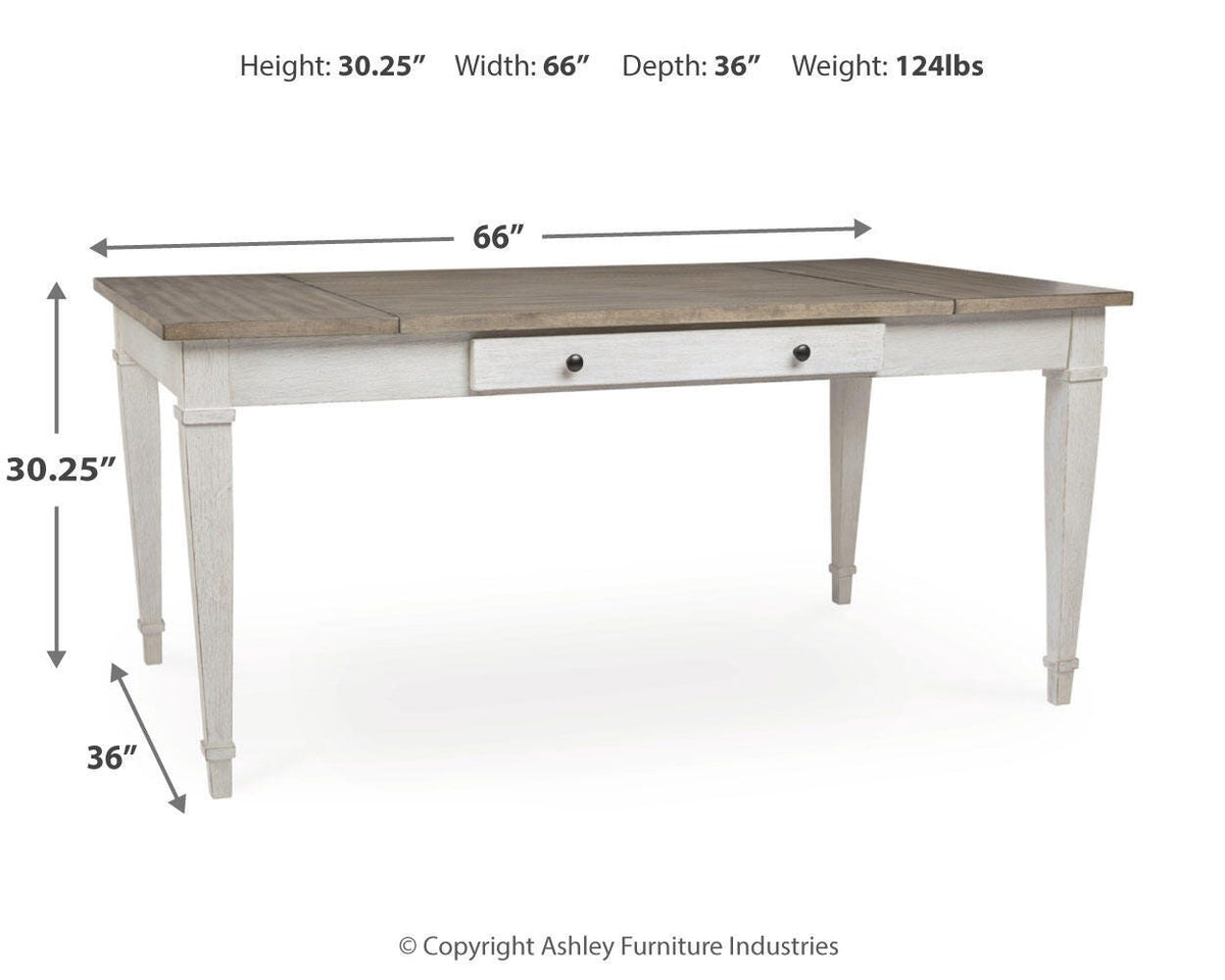 Skempton Dining Table and 4 Chairs