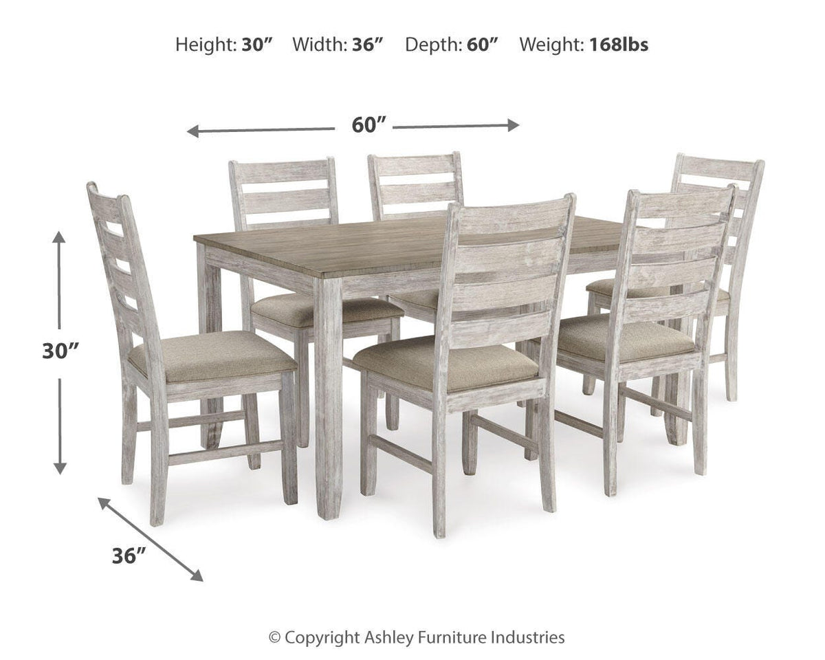 Skempton Dining Room Table Set (7/CN)