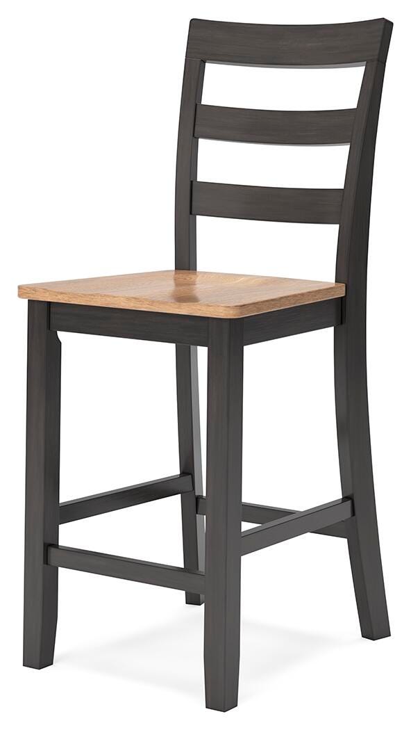 Gesthaven Barstool (2/CN) - Natural/Brown