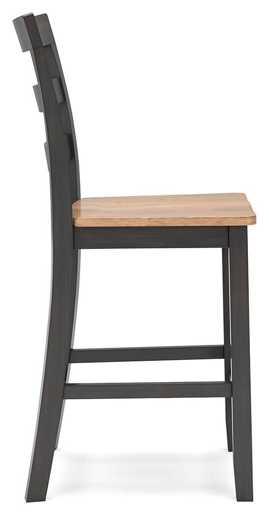 Gesthaven Barstool (2/CN) - Natural/Brown
