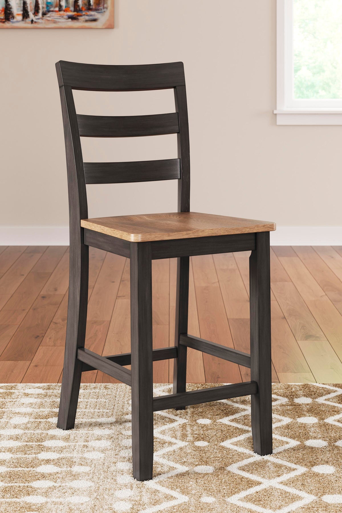 Gesthaven Barstool (2/CN) - Natural/Brown