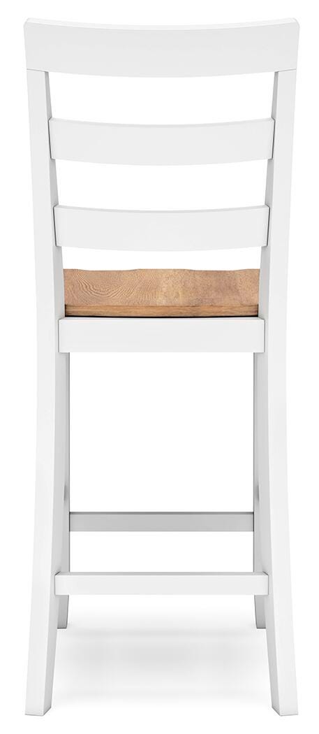 Gesthaven Barstool (2/CN) - Natural/White