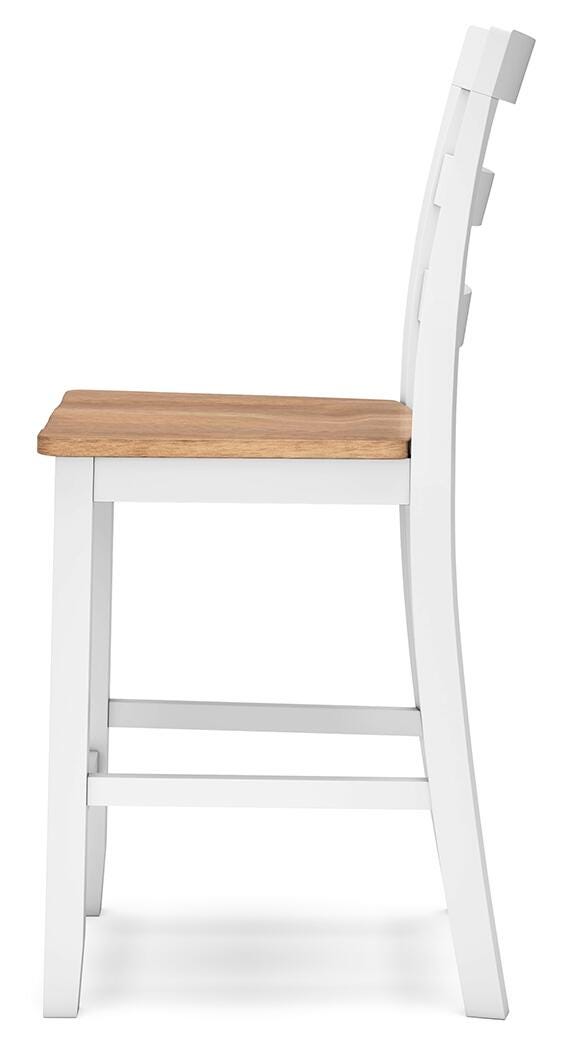 Gesthaven Barstool (2/CN) - Natural/White