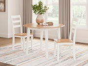 Gesthaven Dining Table and 2 Chairs