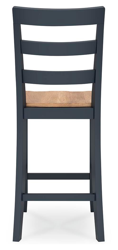 Gesthaven Barstool (2/CN) - Natural/Blue