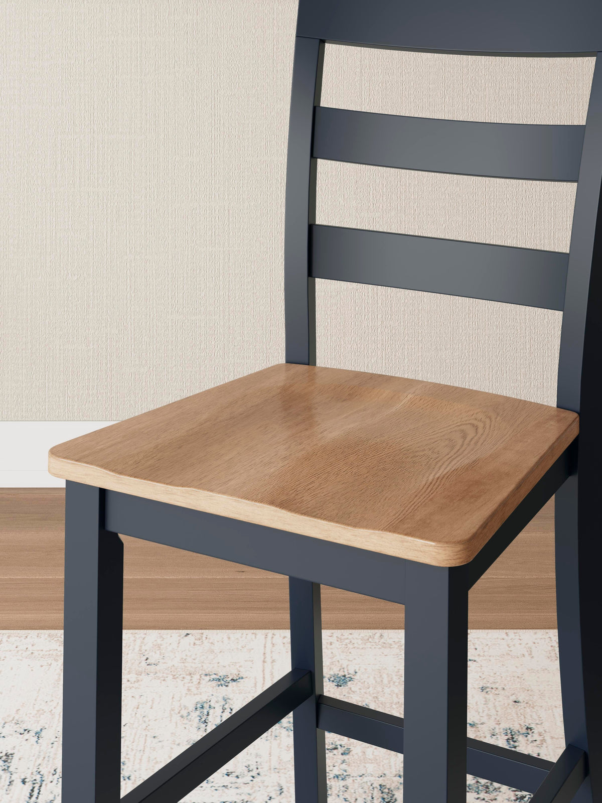 Gesthaven Barstool (2/CN) - Natural/Blue