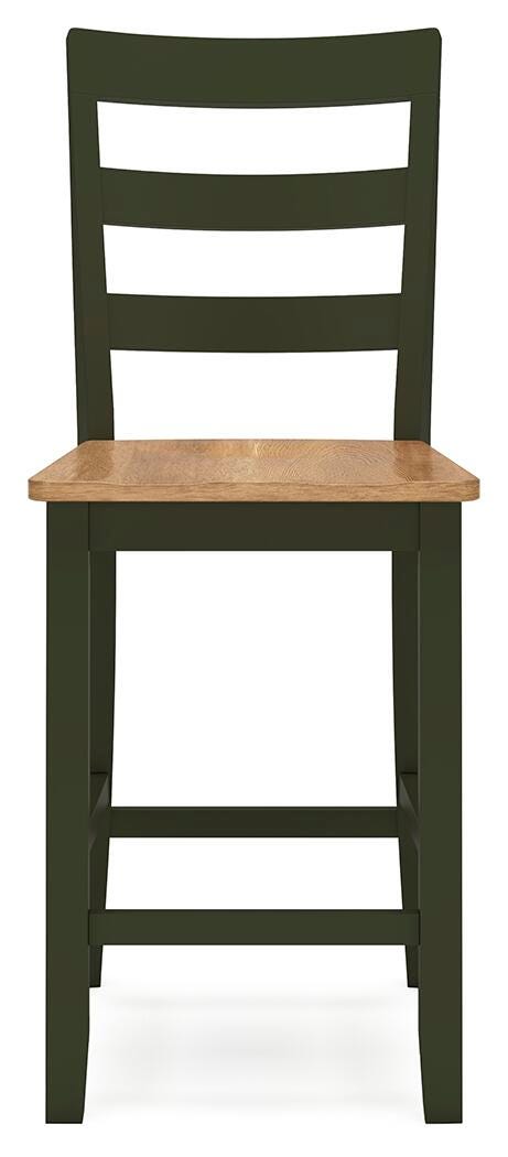 Gesthaven Barstool (2/CN) - Natural/Green