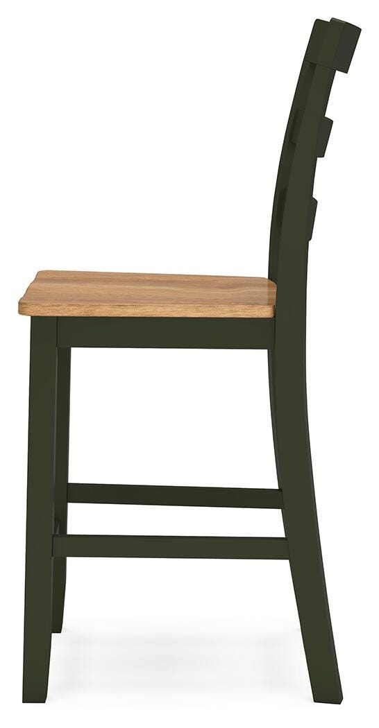Gesthaven Barstool (2/CN) - Natural/Green