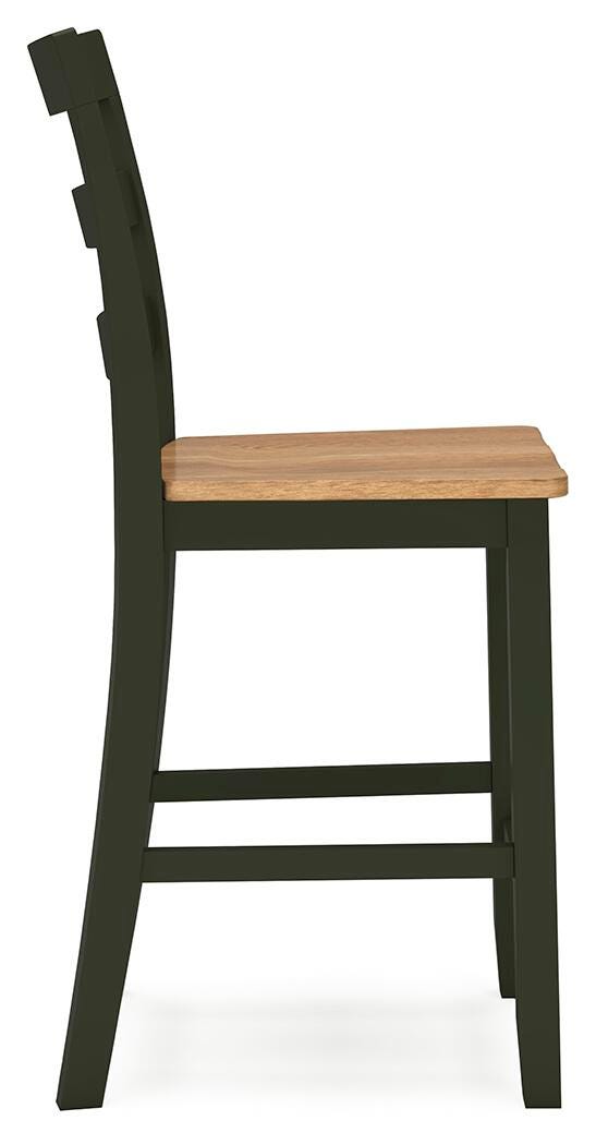 Gesthaven Barstool (2/CN) - Natural/Green