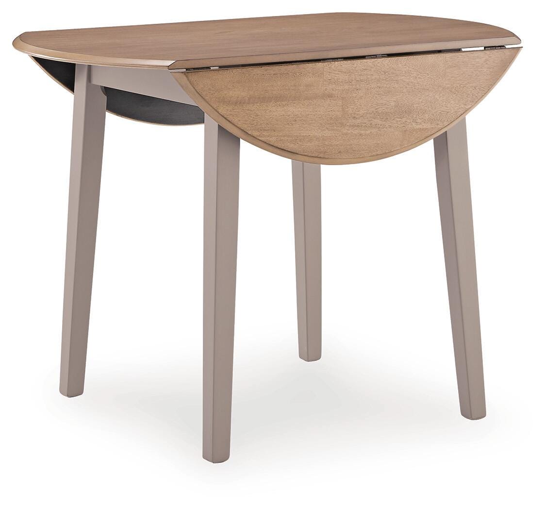 Gesthaven Round DRM Drop Leaf Table