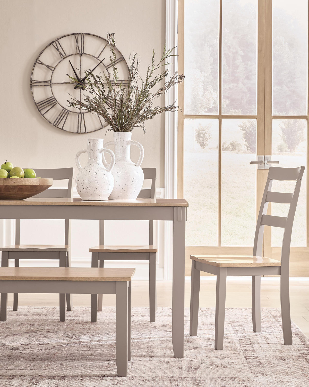 Gesthaven Dining Room Table Set (6/CN)