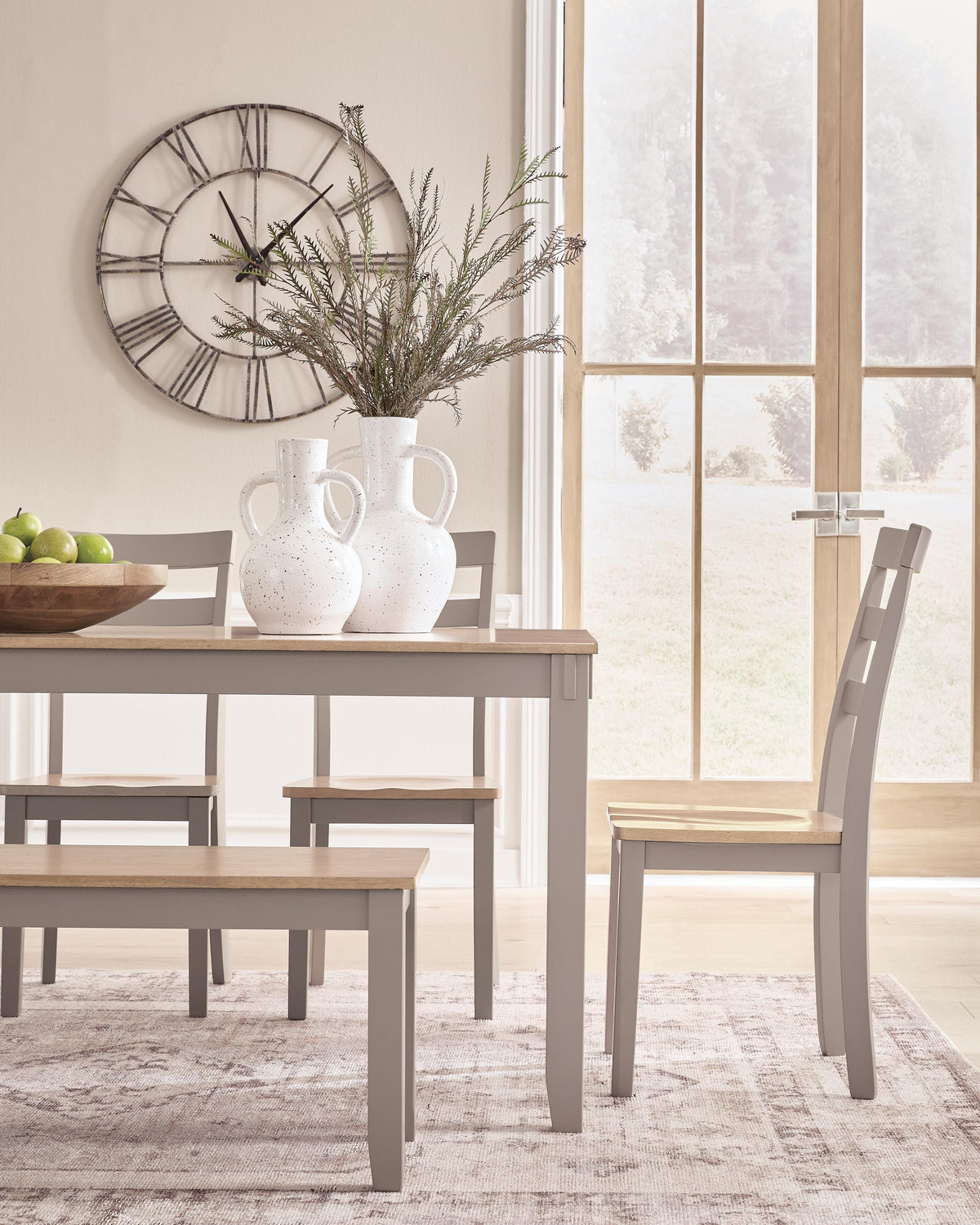 Gesthaven Dining Room Table Set (6/CN)