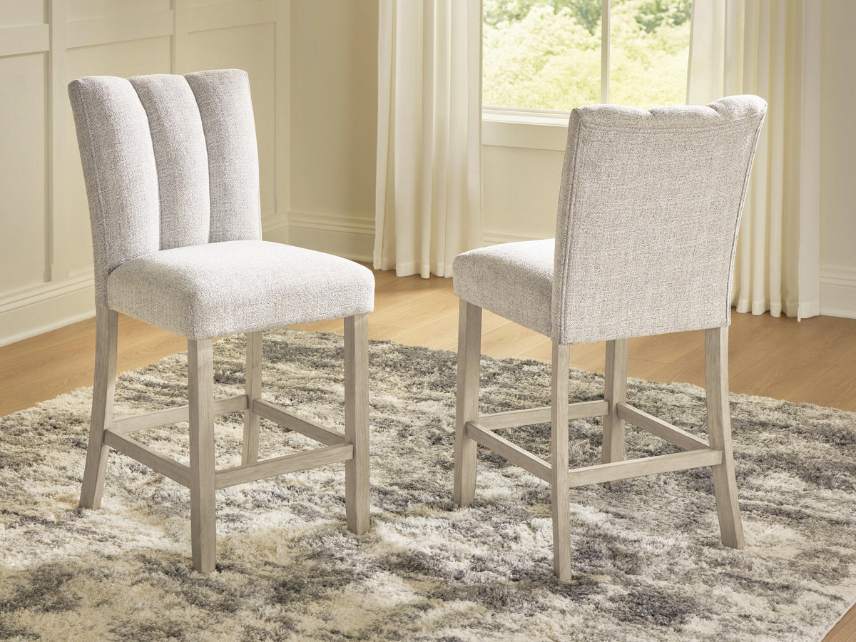 Larawyn Upholstered Barstool (2/CN) Next-Gen Nuvella™