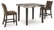 Jeshina Counter Height Dining Table and 2 Barstools