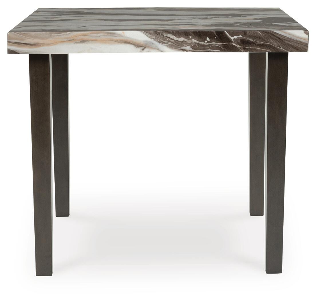 Jeshina Counter Height Dining Table and 4 Barstools