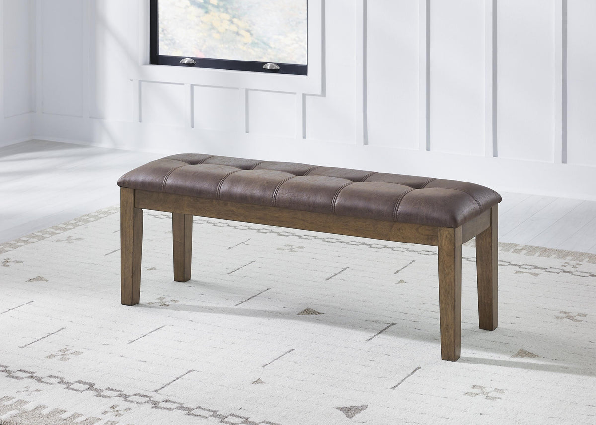 Urbinforte Extension Dining Table, 4 Chairs and Bench