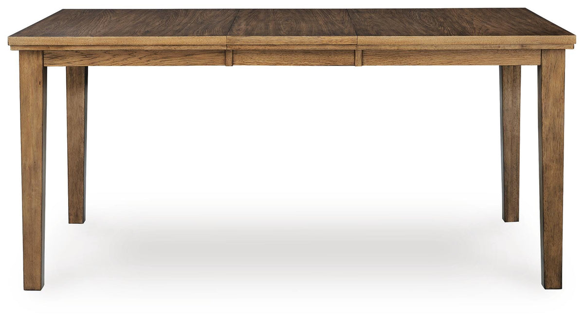 Urbinforte Counter Height Extension Dining Table, 4 Barstools and Bench