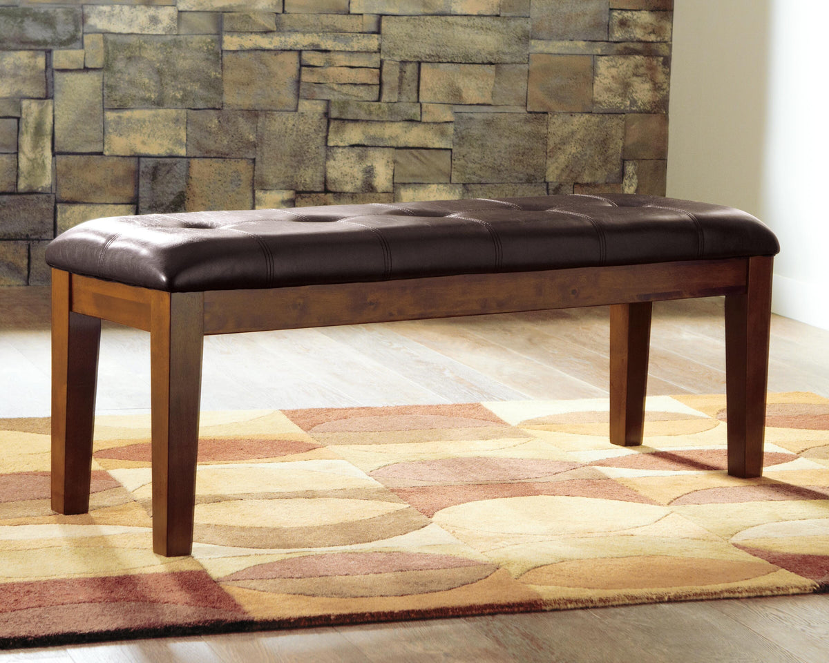 Ralene Dining Table and 4 Chairs and Bench