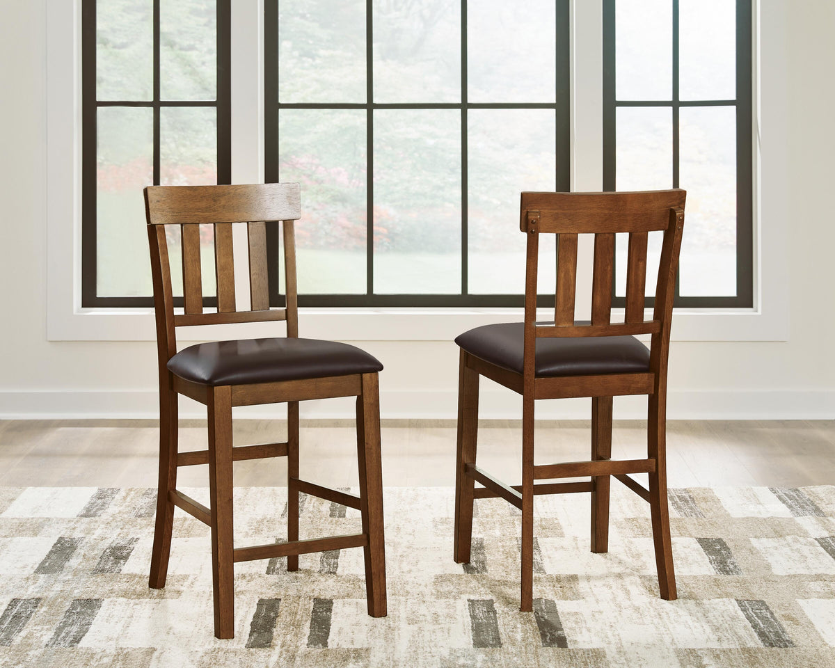 Ralene Counter Height Dining Table and 4 Barstools